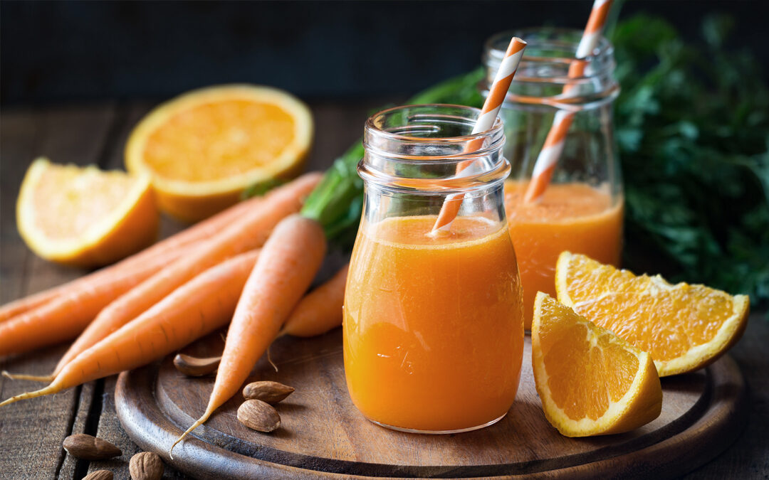 Orange Carrot Juice Delicious and Healthy
