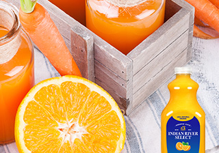 Orange-Carrot-Pineapple Detox Juice