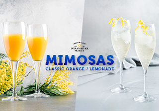 Classic Orange and Lemonade Mimosas